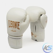 LEONE GUANTI BOXE BLACK&WHITE, Bianco