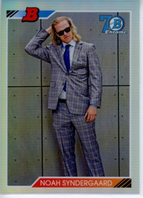 2017 Bowman Chrome 1992 Bowman Design #92B-NS Noah Syndergaard Mets