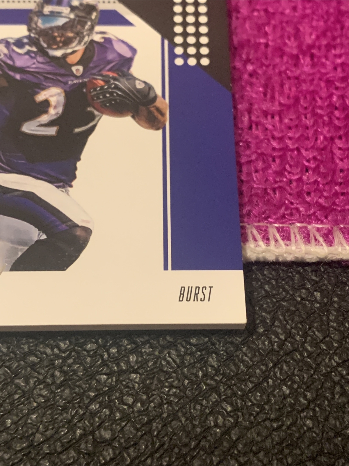 2018 PANINI UNPARALLELED FOOTBALL UNDENIABLE WILLIS MCGAHEE AUTO BURST SP# 1/1 view 8