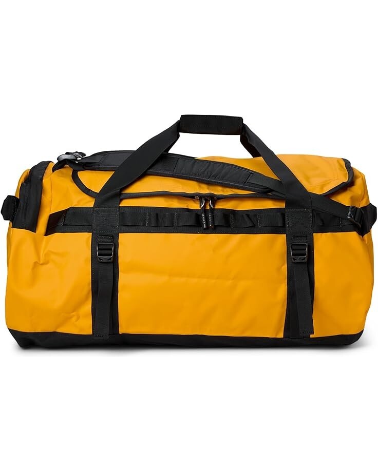 NEW The North Face Base Camp Duffel Bag Backpack 95L Yellow - Size