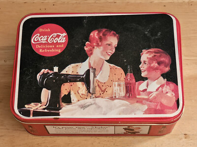 1993 Coca Cola Tin Container - It's Pause Time ...Mother