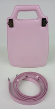 Salvatore Ferragamo Bubble Gum Pink Wanda Patent Leather Mini Bag