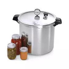 Presto 23 Quart Pressure Canner with Induction Compatible Base, 01874