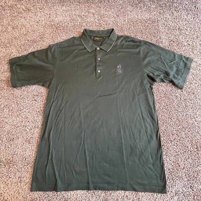 Bobby Jones Polo Shirt Adult Large Green Golf Golfing Golfer Mens