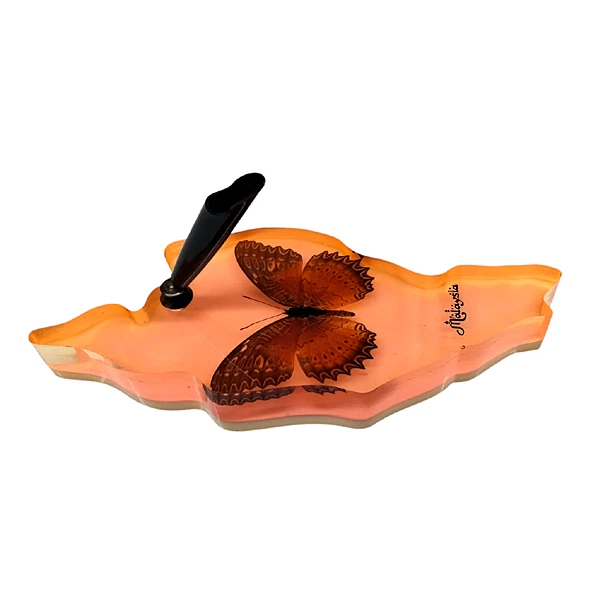 Malaysia Butterfly Acrylic Pen Stand Holder - Image 2 of 3