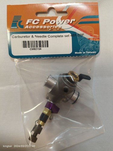 Kingtair Force 52th AirPlane Nitro Engine S52AII 8.5CC carburetor Connecting rod - Picture 9 of 10