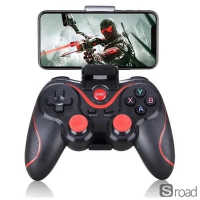 Wireless Bluetooth Game Controller Dual Vibration For PC IOS Android TV Box