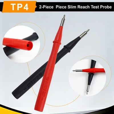 ZIBOO TP4 Slim Reach Prüfspitzen-Set mit Edelstahlspitze - Bild 1 von 4