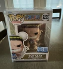 Funko Pop! Animation One Piece Bon Clay Vinyl Figure #2235 With Protector