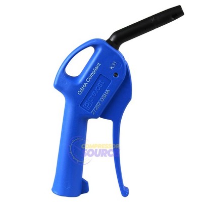 Prevost 1/4'' NPT Blow Gun Compressed OSHA 27202OSH High Flow Air Blowgun Venturi