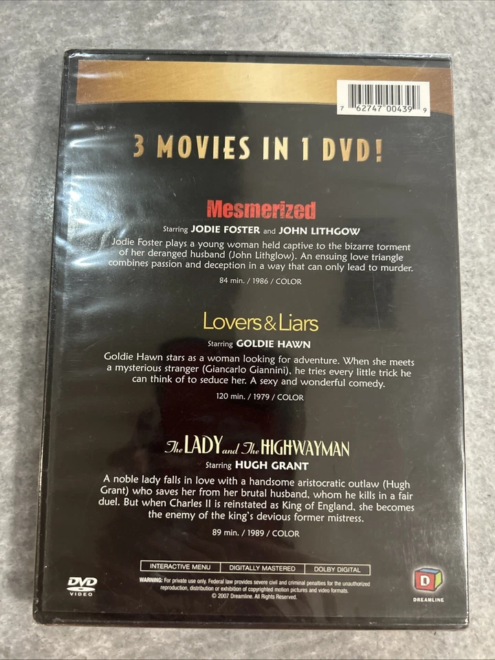 3 Full-Length Features - Beyond Obsession / The Firing Line / Death Sentence... - Image 3 of 4