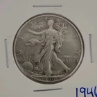 Liberty Walking Half Dollar 1946 Silver 50C Circulated US Coin