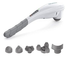 Cordless Handheld Massager-5 Adjustable Speeds Massage Modes-Rechargeable