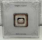 Geiger Edelmetalle 20 gram .999 Fine Silver Bar -In Plastic Assay-Nice Toning!!