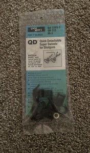 NEW IN PACKAGE NOS UNCLE MIKE'S QD SUPER SWIVELS FOR SHOTGUNS #1595-2 QD 115