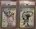 Pokémon Espeon Ex Promo 175 Umbreon Ex Promo 176 Sequential set PSA 10 Prismatic
