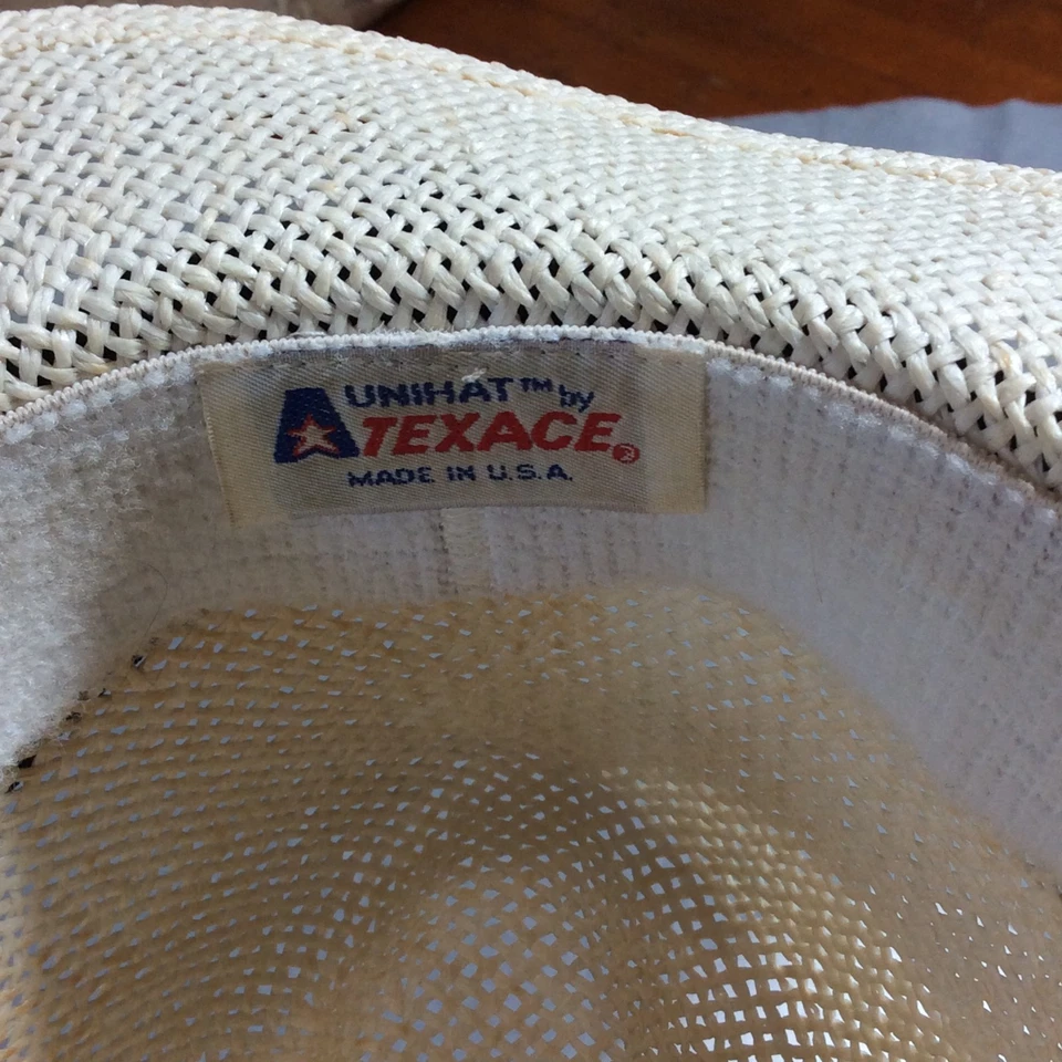 Vintage 1993 PGA US Women's Open Golf Tournament Crooked Stick Straw Hat Texace - Image 3 of 4