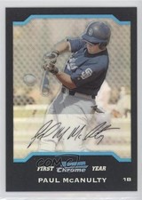 2004 Bowman Chrome First Year Refractor Paul McAnulty #229 5ta