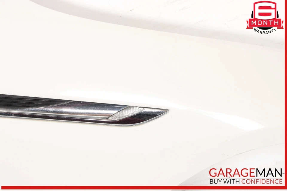 12-18 BMW 640i 650i Front Right Passenger Side Fender Panel White OEM - Image 4 of 4