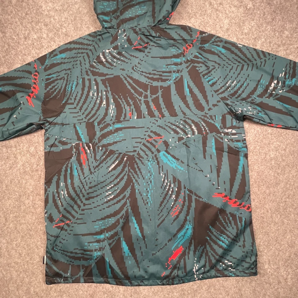 Adidas скейтбординга ветровка толстовка с капюшоном мужской большой полный молнии сетки подкладка новый с Ярлыками - Изображение 4 из 4