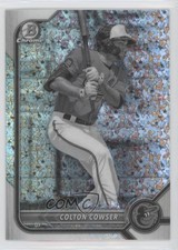 2022 Bowman Chrome Black & White Mini-Diamond Refractor Colton Cowser 0lj0