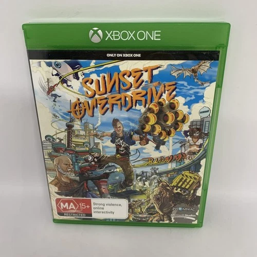 Sunset Overdrive XBOX ONE Complete PAL Game VERY GOOD CONDITION Free Postage
