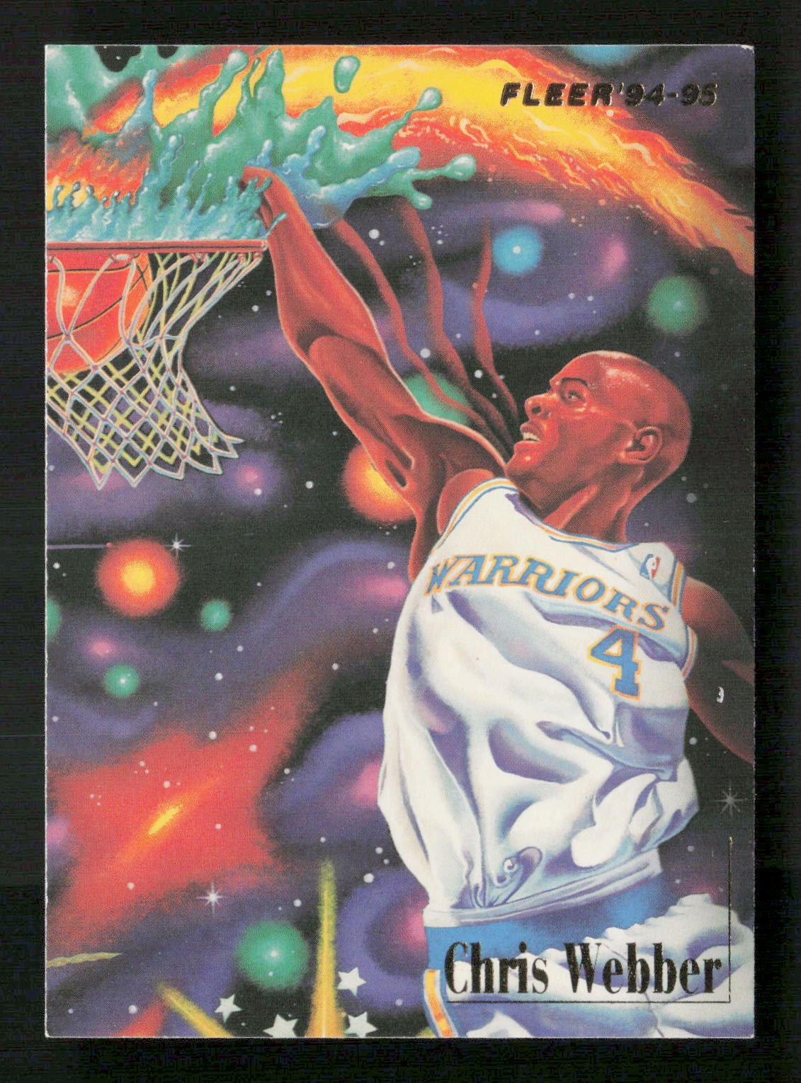 1994-95 Fleer #5 Chris Webber Pro-Visions
