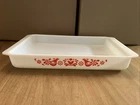 Vintage Pyrex Friendship Red Bird Baking Dish Lasagna Pan #933 9” X 13” X 2”