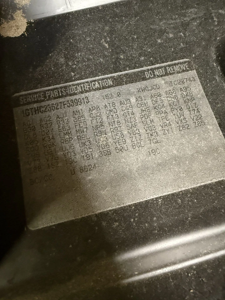 Caixa de luvas preta 07.5-2011 Silverado Sierra 1500 2500 3500 - Imagem 4 de 4