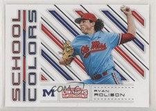 2018 Panini Contenders Draft Picks School Colors Ryan Rolison #4 fm0