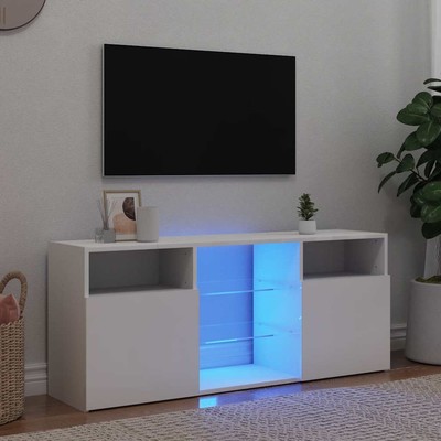 TV Schrank mit LED-Leuchten 120x30x50cm Lowboard HiFi mehrere Auswahl vidaXL