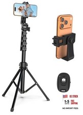 64 Tripod for Cell Phone Camera, Phone Tripod with Remote and Phone 64 in