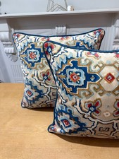 2 x Linwood Kami  Fabric Cushions
