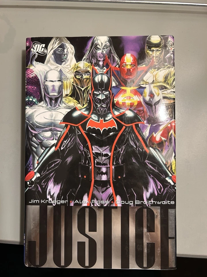 Justice Volumes 1-3 by Jim Krueger Alex Ross Hardcover, 2006 - Image 4 of 4