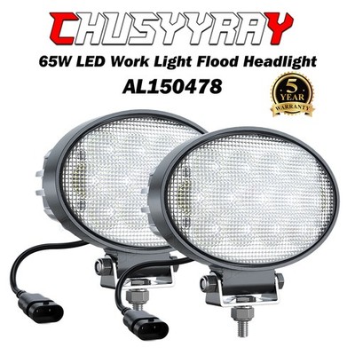 2PCS LED Work Light Flood Headlight AL150478 for Deere 7020-7030 8020-8030