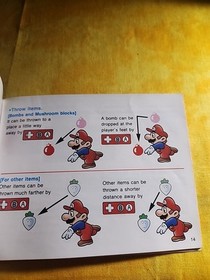 Super Mario Bros 2 (Nintendo NES, 1988) Instruction Booklet ONLY