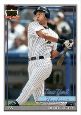 2026 Topps 1991 Derek Jeter T91-30 Yankees HOF Insert 75 Years