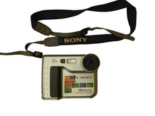 Vintage Sony FD Mavica MVC FD75 Digital Camera .3MP 10X Opt Zoom Floppy Drive