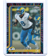 2025 Topps Chrome Jared Verse Neon Pulse Refractor #173