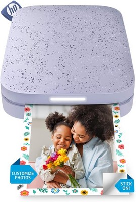 HP Sprocket (HPISPR) Tragbarer Drucker, 2x3 Fotodrucker, druckt auf Zinkpapier,