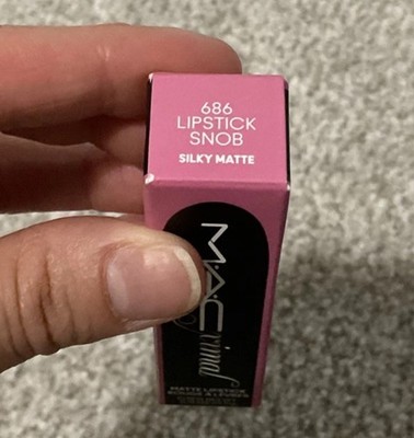 New! MAC Macximal Matte Lipstick 686 LIPSTICK SNOB Full Size BNIB Neutral Pink