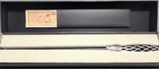 Universal Studios Harry Potter 2nd Gen Interactive Wand-Black Silver-NEW IN BOX
