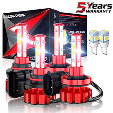 For Nissan Altima 2019-2021 Led Headlight High Low Beam White Bulbs Super Bright