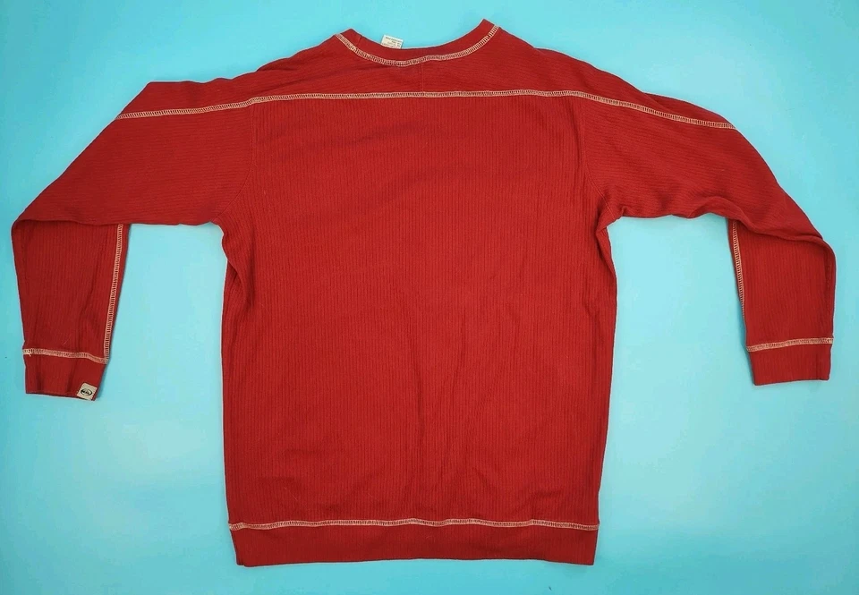 Sudadera roja vintage Quiksilver para niños grande (16-18) Foto 2 de 3