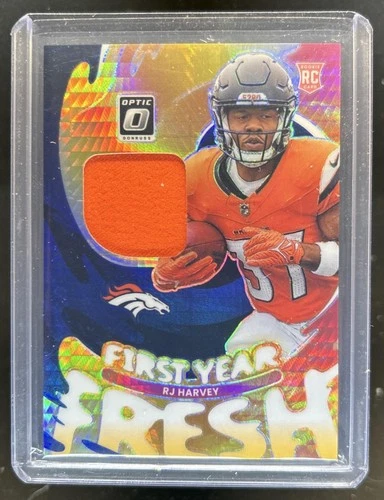 2025 Donruss Optic RJ Harvey Blue Hyper (RAW)
