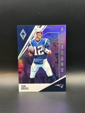 Tom Brady 2019 Panini Phoenix Comeback #9 Purple /149 Patriots SP Insert