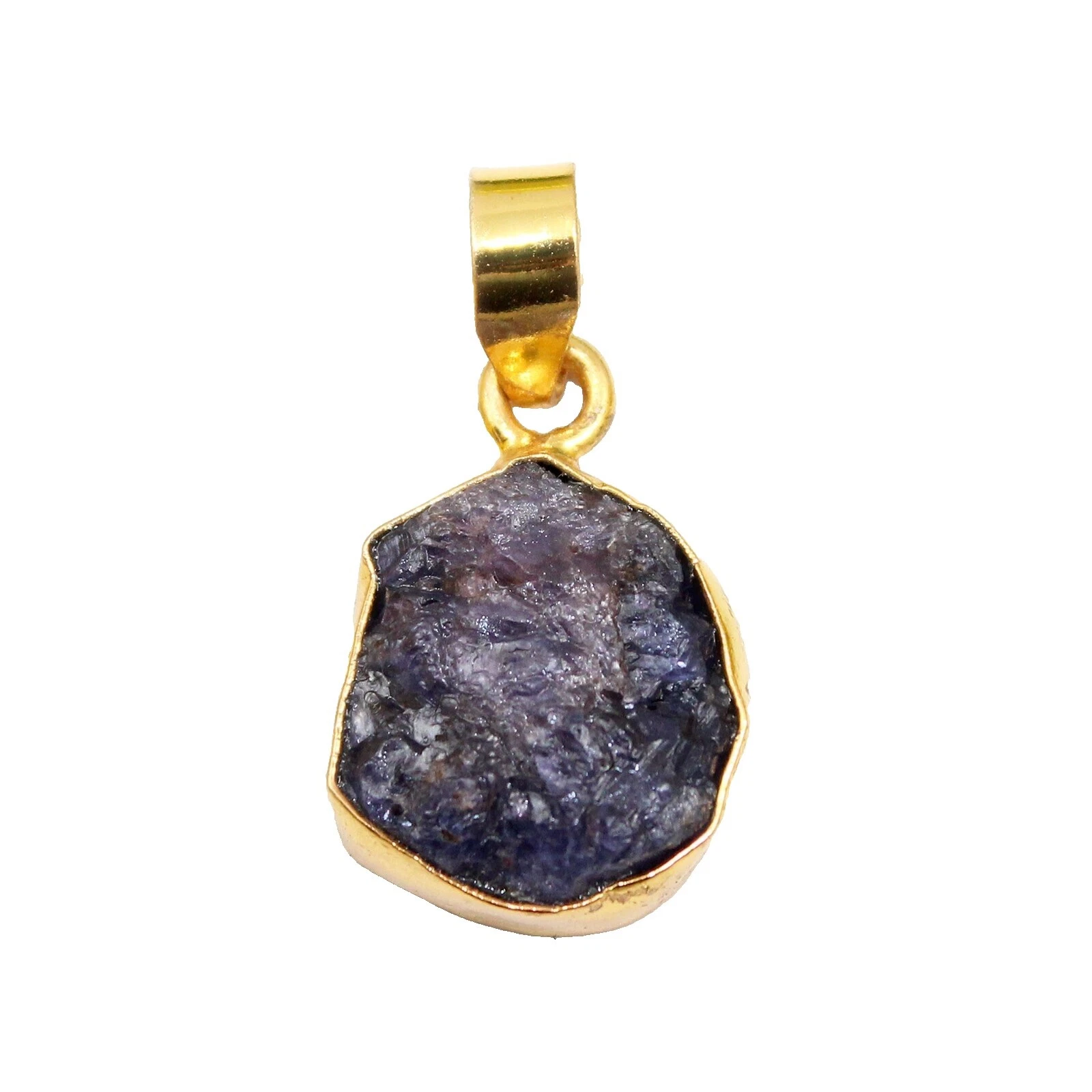 Модные медные ожерелья и кулоны с сапфировым камнем