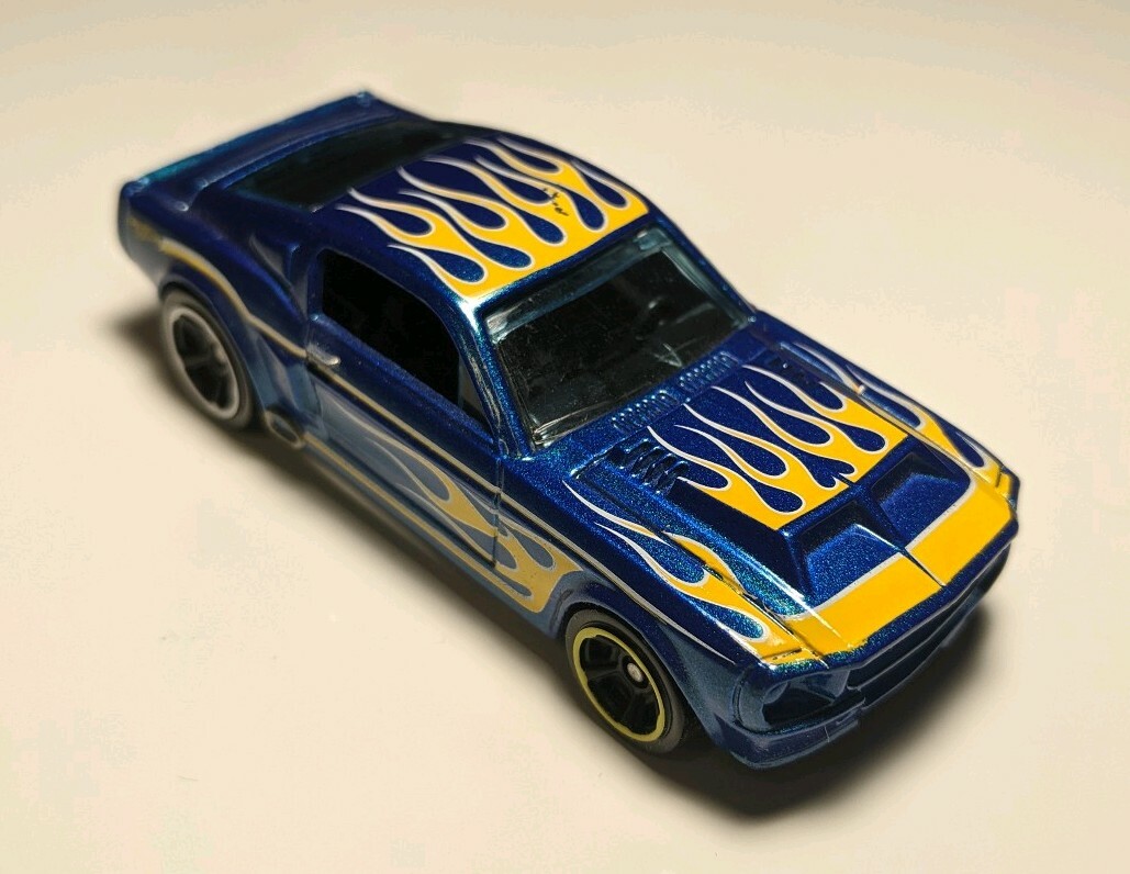 Hot Wheels 67 Shelby GT-500 1:64 Diecast Blue Ford Mustang | eBay