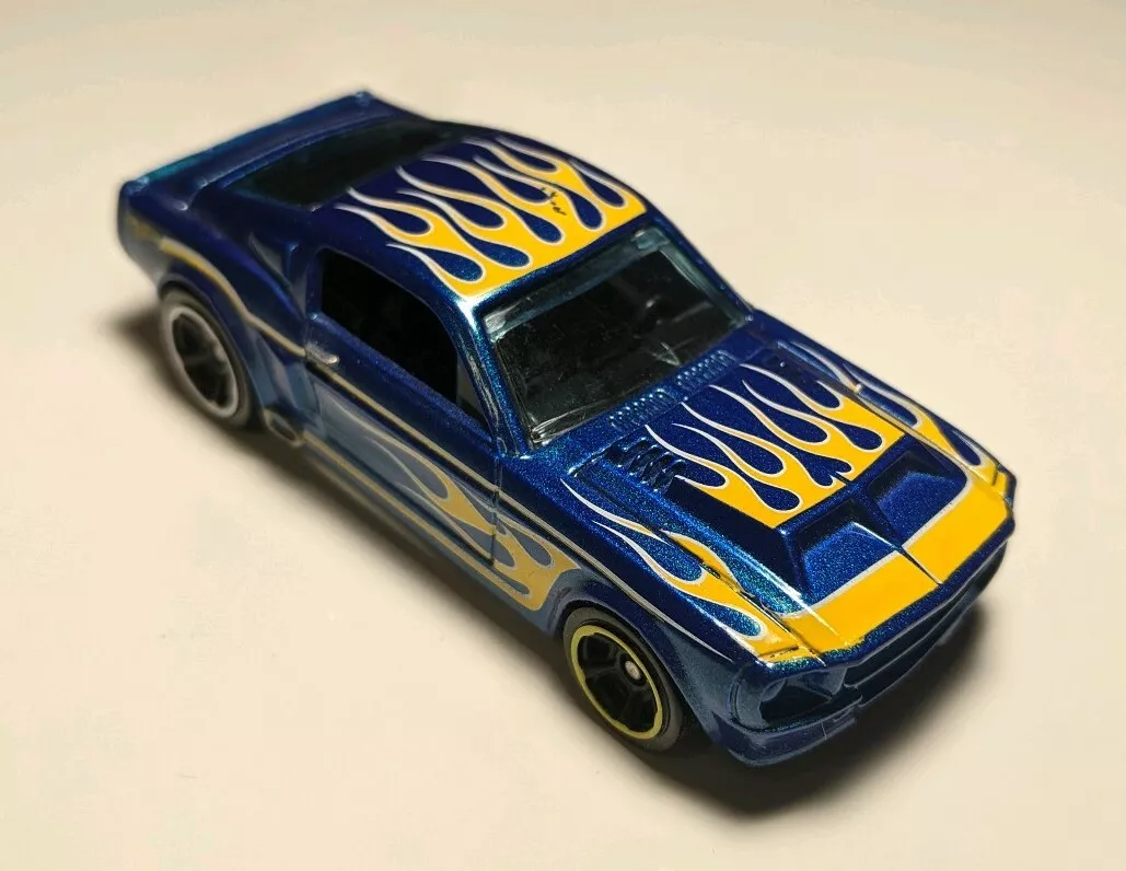 Hot Wheels 67 Shelby GT 500 1 64 Diecast Blue Ford Mustang