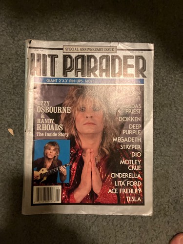 Hit Parader Magazine June 1987